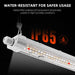 Spider Farmer Glow80 80W LED Grow Light And Metal Plant Stand with Plant Trays water resistant