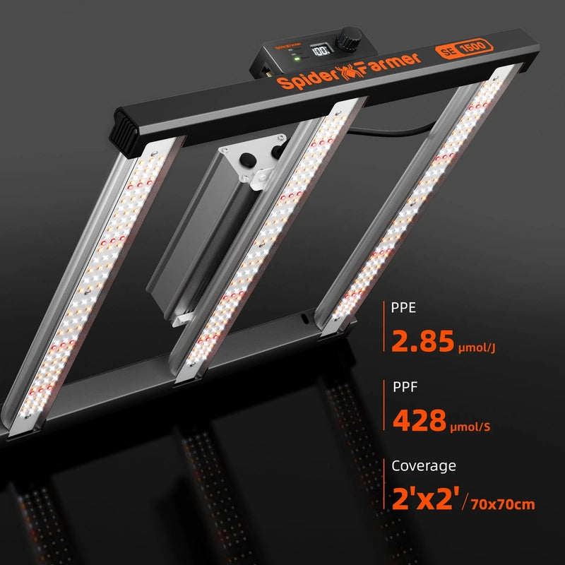 Spider Farmer SE-1500 LED Grow Light 150W features #2