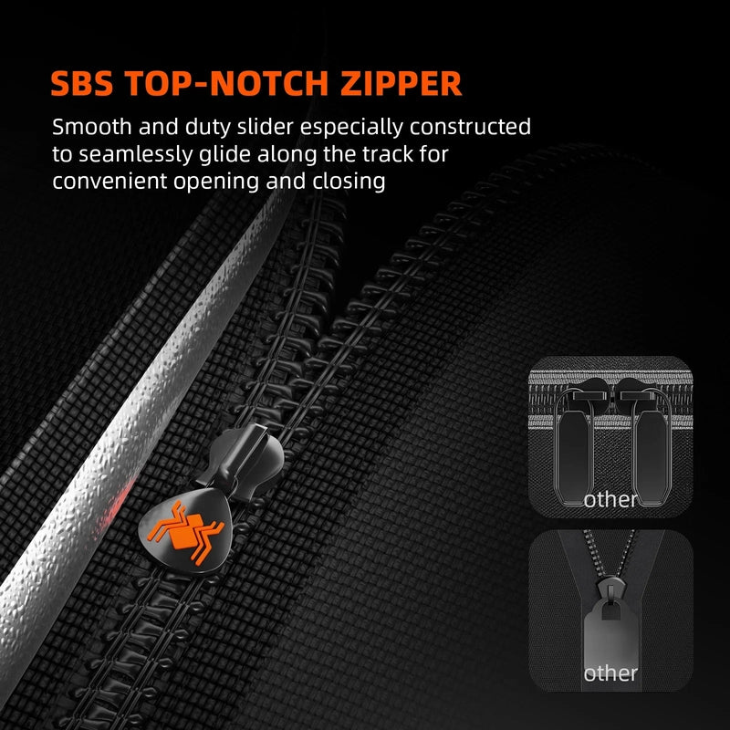 Spider Farmer SE7000 Complete Grow Tent Kit W/ Ventilation System / Thermostat Controller 5x5 top notch zipper