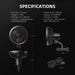 Spider Farmer SF-4000 EVO Complete Grow Tent Kit fan specifications