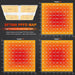 Spider Farmer SF-7000 LED Grow Light 650W ppfd map.