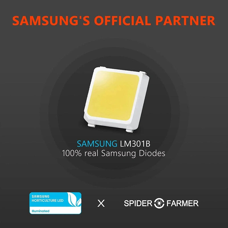 Spider Farmer SF-7000 LED Grow Light 650W samsung diodes