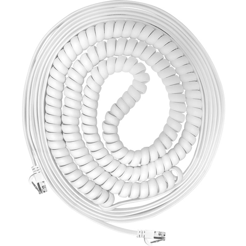 TrolMaster RJ12 25' Coiled Communication Cable (ECS-10)