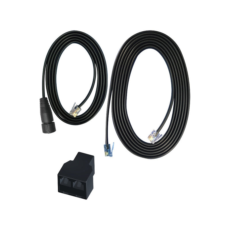TrolMaster RJ12 to PushLock Waterproof Connector Converter Cable (ECS-5)