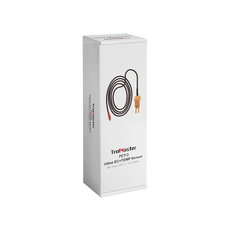 TrolMaster Drop-in/inline Heavy Duty Nutrient EC/Temp Sensor (PCT-3)