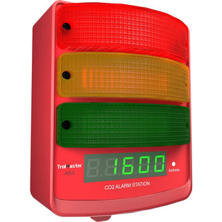 TrolMaster CO2 Alarm Station 2 (AS-2) front view 
