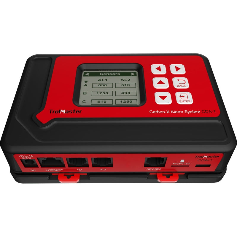 TrolMaster Carbon-X CO2 Alarm System (CDA-1) bottom view