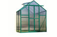 Grandio Element 6x4 Greenhouse front view on white background