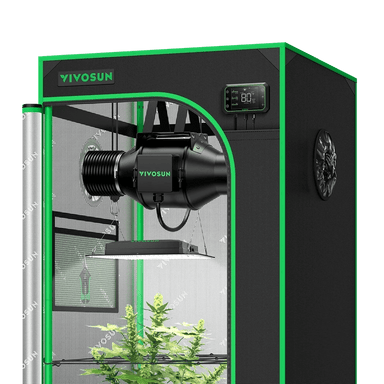 Vivosun Smart Grow Tent Kit GIY-SGS-22 2x2, 1-Plant Complete System front view 