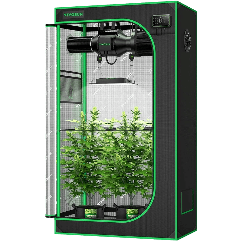 Vivosun Smart Grow Tent Kit GIY-SGS-32 2x3, 2-Plant Complete System front view #2 