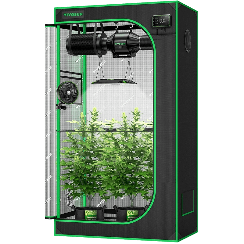 Vivosun Smart Grow Tent Kit GIY-SGS-32 Pro 2x3, 2-Plant Complete System front view #2 