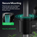 Vivosun Smart Grow Tent Kit GIY-SGS-44 Pro 4x4, 4-Plant Complete System 2x 200W AeroLight secure mounting showing patent No 