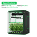 Vivosun Smart Grow Tent Kit GIY-SGS-55FD 5x5, 6-Plant Complete System specifications 