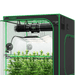 Vivosun Smart Grow Tent Kit GIY-SGS-55 Pro 5x5, 6-Plant Complete System front view 