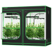Vivosun Smart Grow Tent Kit GIY-SGS-84 Pro 4x8, 8-Plant Complete System 2x 450W VSFD4500 front view 