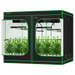 Vivosun Smart Grow Tent Kit GIY-SGS-88 Pro 8x8, 16-Plant Complete System front view 