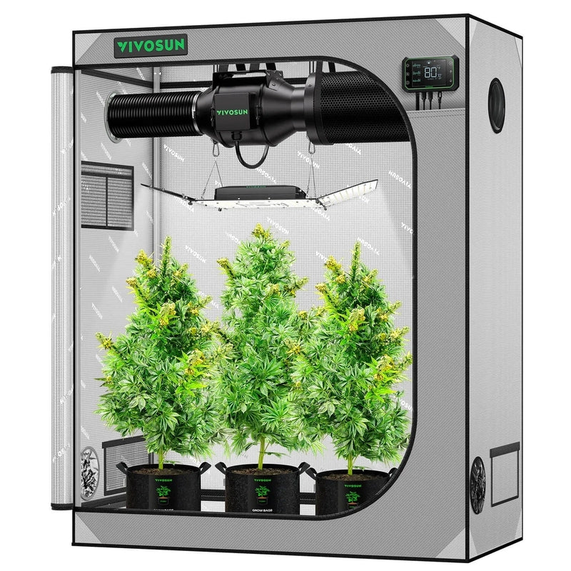 Vivosun Smart Grow Tent Kit GIY-SGS-G42 2x4, 2-Plant Complete System kit front view #2 