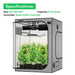 Vivosun Smart Grow Tent Kit GIY-SGS-G55 5x5, 6-Plant Complete System kit specifications 
