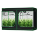 Vivosun Standard Grow Tent Kit GIY-105 5x10, 12-Plant Complete System front view 