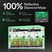 Vivosun Standard Grow Tent Kit GIY-105 5x10, 12-Plant Complete System kit 100% reflective mylar showing the features of mylar 