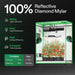 Vivosun Standard Grow Tent Kit GIY-52 2x5, 3-Plant Complete System 100% reflective mylar showing the features of mylar 