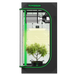 Vivosun 2x2 Starter Grow Tent Kit – 100W LumaLight & GrowHub A22 full tent view on white background 
