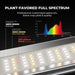Mars Hydro FC-E4800 480W LED 4x4 Complete Grow Tent Kit LED light strip with plant-favored full spectrum lighting features and Osram branding.