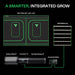 Vivosun GIY Smart Grow Tent Kit GIY-SGS-105 Pro – 2x 650W LED, T8 Ventilation components on a black background.