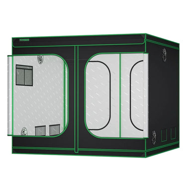 VIVOSUN Grow Tent S888 – 8x8 ft with transparent side panels on a white background