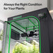 Vivosun 3x3 Smart Grow Tent Kit – 320W LumaLight & GrowHub E42A+ always have the right conditions for growing 
