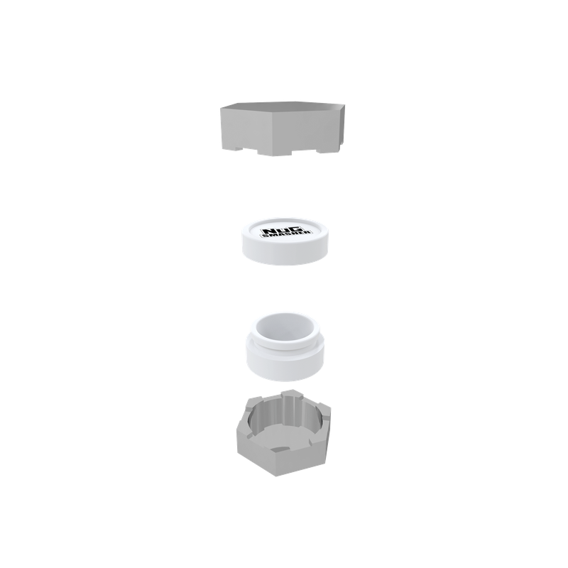 NugSmasher IQ Rosin Press Grower Essentials Bundle with Sifter decarb open 