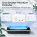 Vivosun 2x2 Smart Grow Tent Kit Pro – AeroLight Gen2 120W & GrowHub E42A+  features of the E42A plus controller 