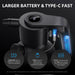 Spider Farmer Electric Spray Bottle  with USB Type-C port and LED display on a dark background