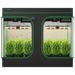 Vivosun 8x4 Smart Grow Tent Kit – 2x 500W LumaLight & GrowHub E42A+ front view on white background 