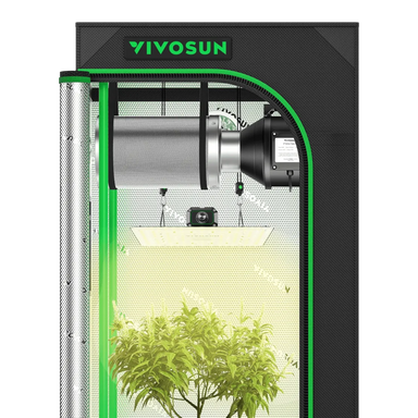 Vivosun 2x2 Starter Grow Tent Kit – 100W LumaLight & GrowHub A22 