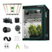 Mars Hydro FC4800 480W 4x4 Complete Grow Tent Kit  with accessories on white background 