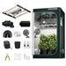 Mars Hydro FC-E3000 300W 3x3 Complete Grow Tent Kit with accessories on white background 