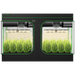 Vivosun 10x5 Smart Grow Tent Kit – 2x 750W LumaLight & GrowHub E42A+ front view shown on whit background 