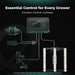 Mars Hydro FC3000-EVO 300W Grow Tent Kit Control panel for Mars Hydro products with text 'Essential Control for Every Grower' on a dark background.