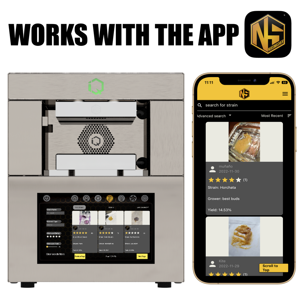 NugSmasher IQ Rosin Press Essentials Bundle- CNC Extraction