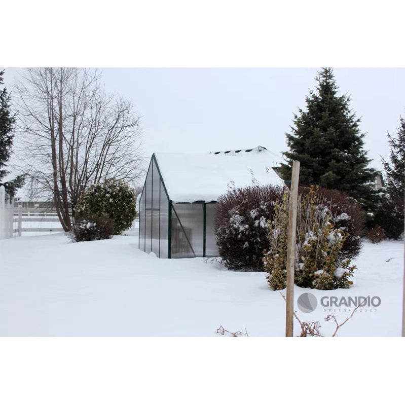 Grandio Ascent Greenhouse 8x24 – All-Season Growing, Reinforced Frame, Maximum Space