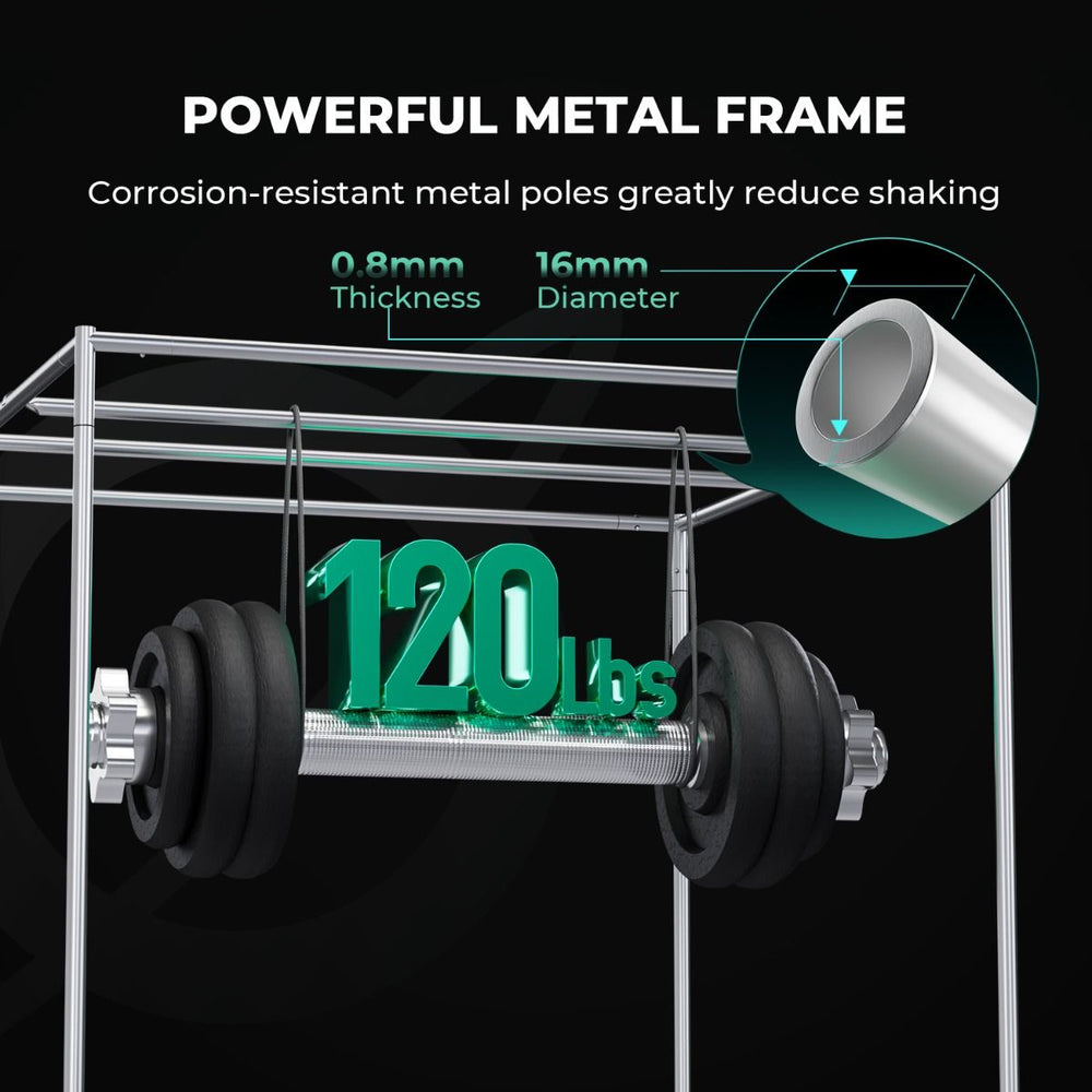 Mars Hydro FC4000 320W 2x4 Pro Smart Grow Tent Kit with iControl with powerful metal Frame 