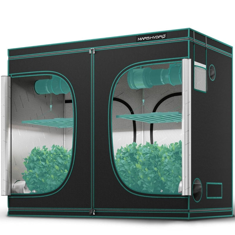 Mars Hydro 10'x5' Grow Tent – 120"x60"x80" Hydroponic Indoor Tent for 14–24 Plants