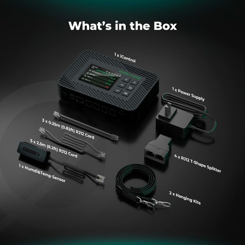 Mars Hydro iControl Smart Grow Room Controller – WiFi App Control for Lights, Climate & VPD