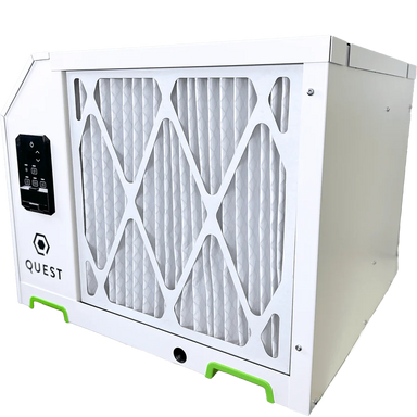 Quest 225 208/230V Dehumidifier filter view 