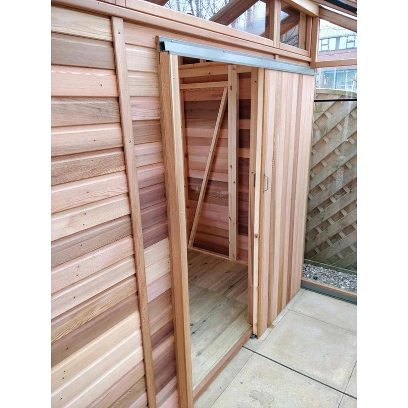 Alton Fusion Cedar Greenhouse / Shed Hybrid