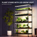 Spider Farmer 6-Tier Plant Stand with Grow Lights (220W) & 1680D Grow Tent plant stand with grow lights 